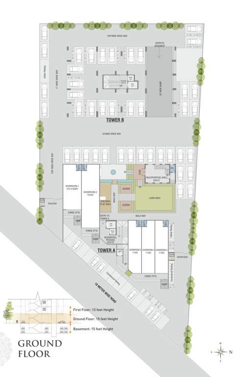  rudraksh nex Tower A Cluster Plan