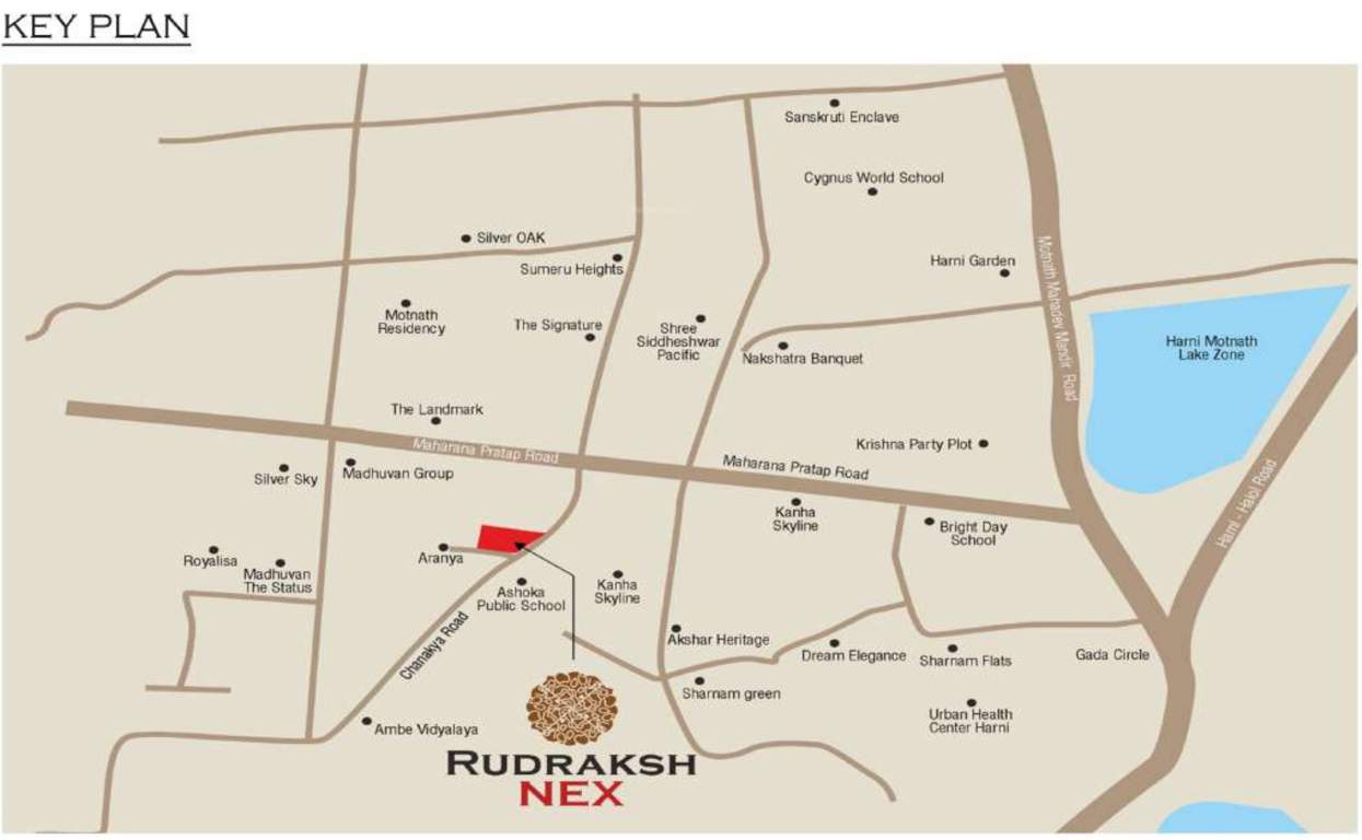  rudraksh nex Location Plan