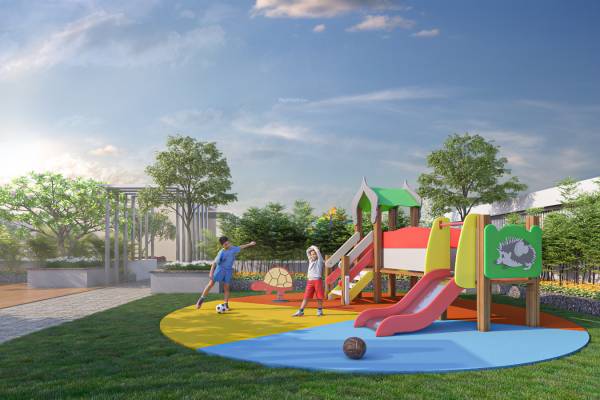 Children's play area pride Children's play area