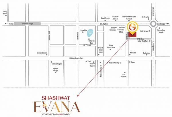  evana Location Plan