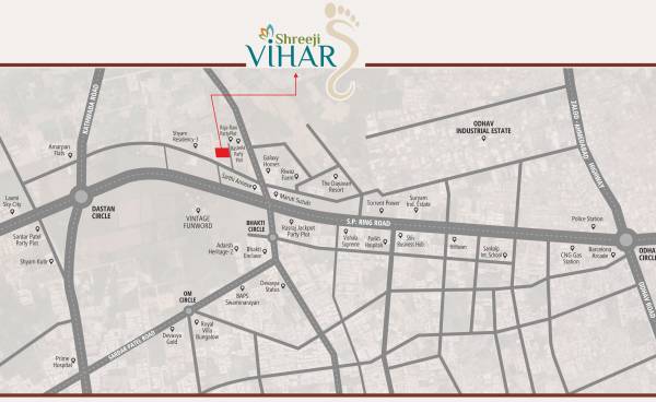 shreeji-vihar Location Plan