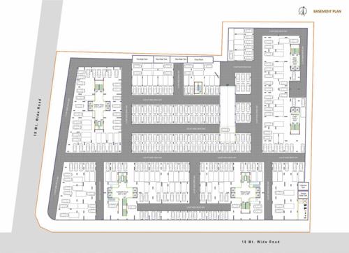  hastinapur-the-royal-legacy Madhav To Arjun Basement Cluster Plan
