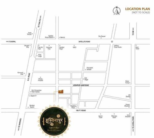  hastinapur-the-royal-legacy Location Plan