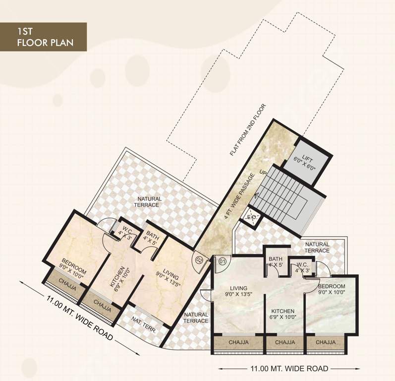  guru krupa heights Guru Krupa Heights Cluster Plan