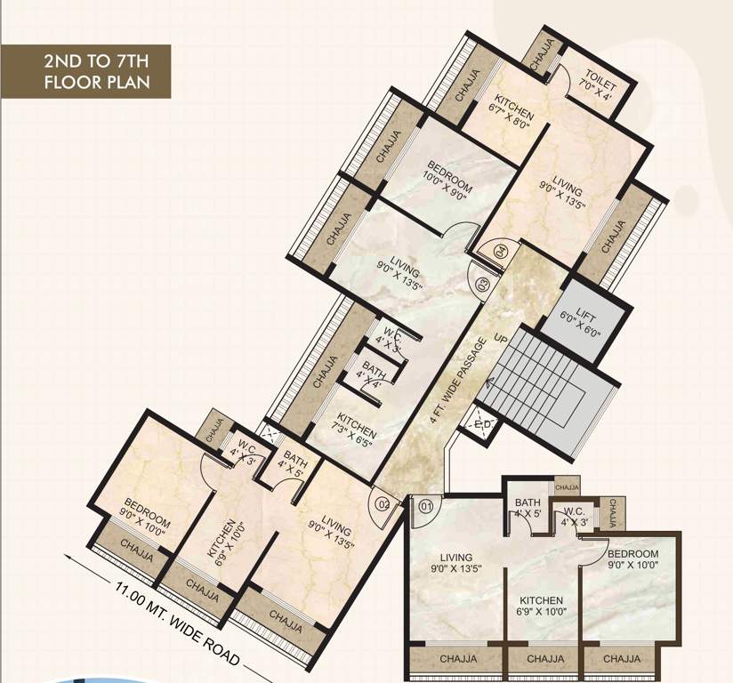  guru krupa heights Guru Krupa Heights Cluster Plan