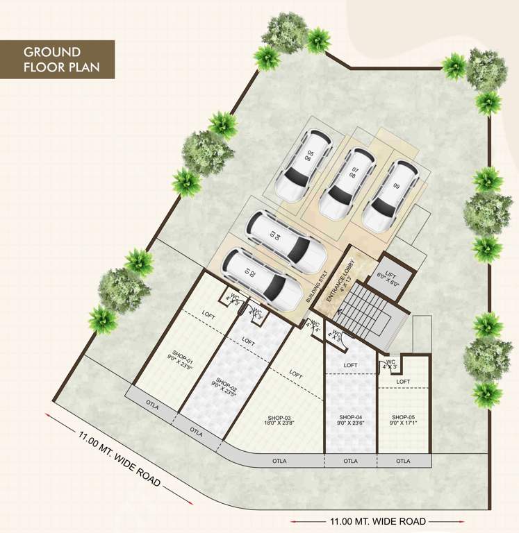  guru krupa heights Guru Krupa Heights Cluster Plan