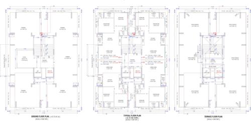 Block A,B,C,D,F&G Cluster Plan from 1st to 14th Floor sun Block A,B,C,D,F&G Cluster Plan from 1st to 14th Floor
