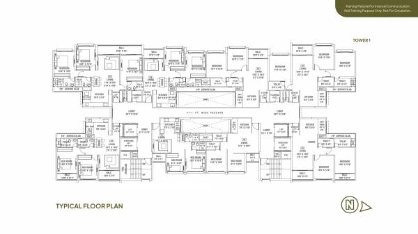  inspira Tower 1 Cluster Plan