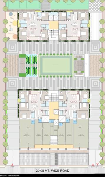  ideal-imprint A, B First Floor Cluster Plan