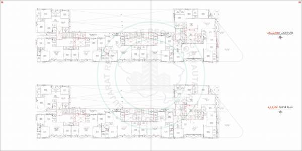  akant Block A To C Cluster Plan for Typical Floor