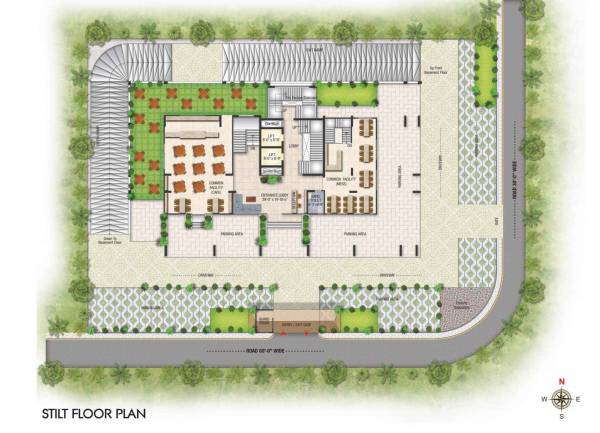  vision-204 Block  1 Stilt Cluster Plan
