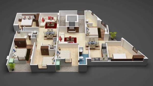  homes Homes Cluster Plan