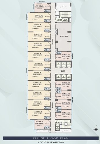  prime-1 Prime 1 Cluster Plan from 2nd to 22th Floor