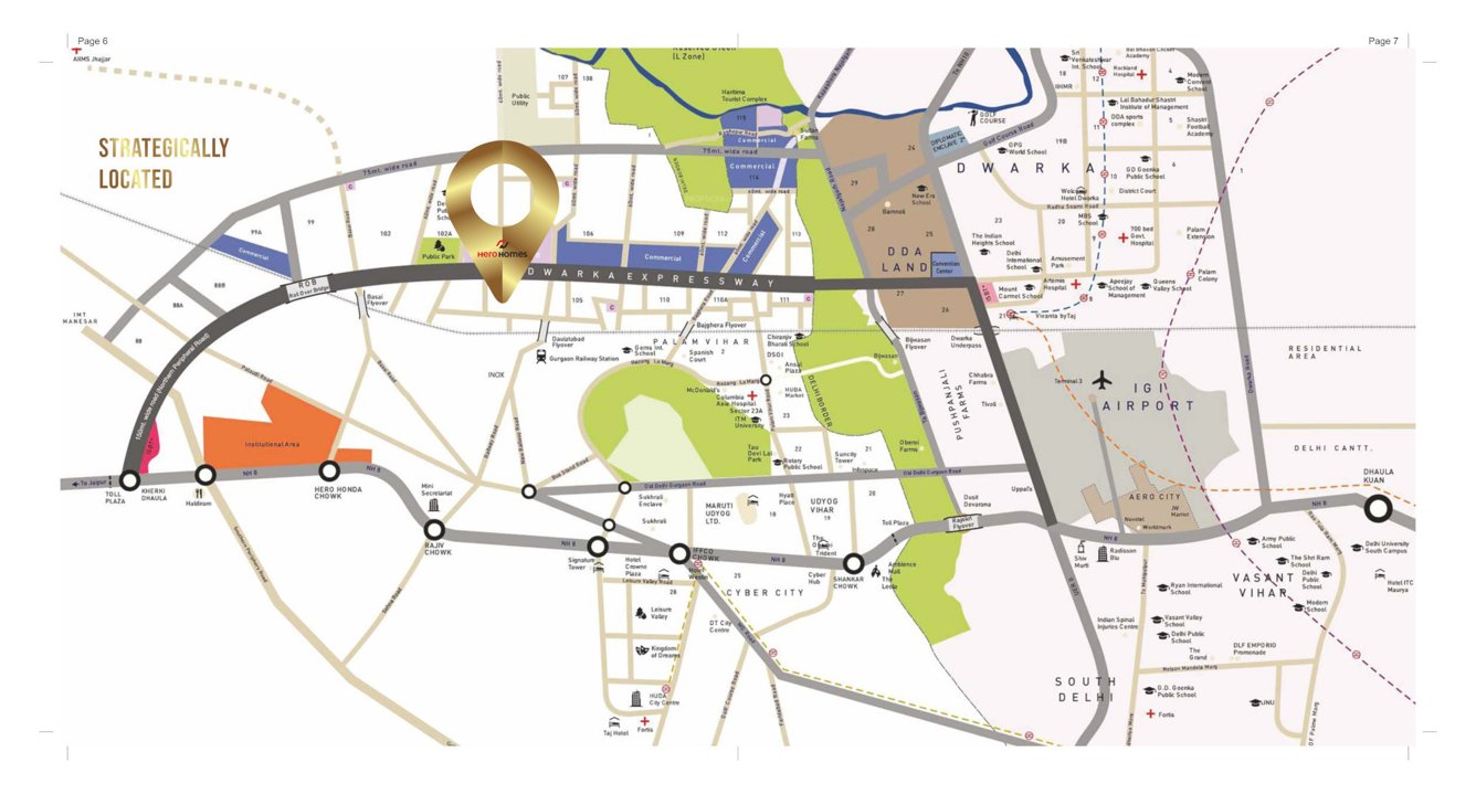 homes tower 8 Location Plan