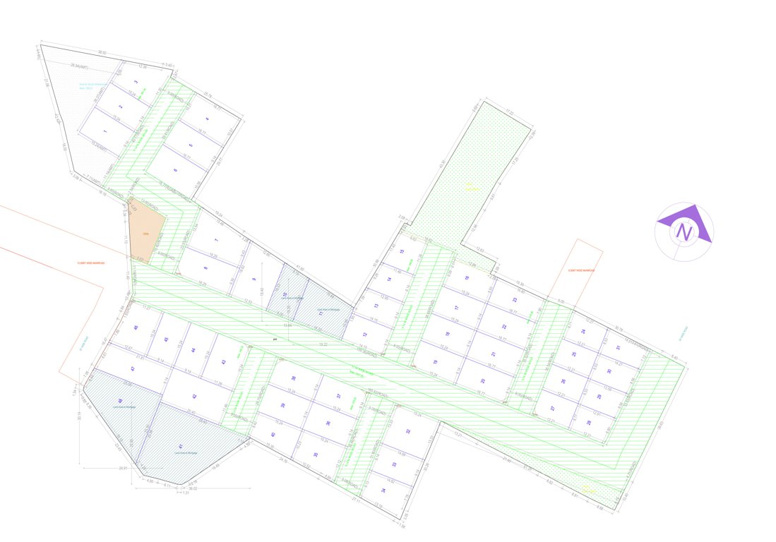 mallikurjana neighbourhood Layout Plan