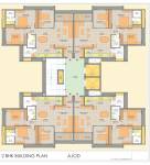  sector-6b-phase-2 AJOD Cluster Plan from 1st to 14th Floor