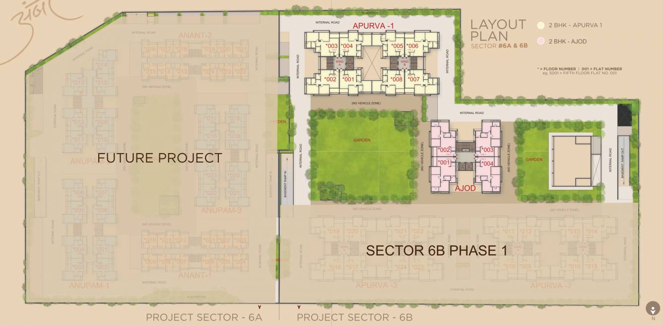  sector 6b phase 2 Layout Plan