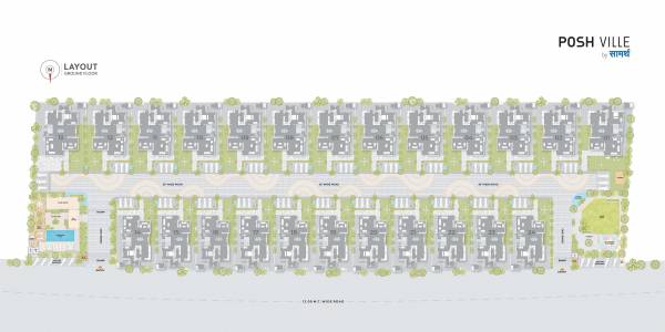  posh-ville Layout Plan