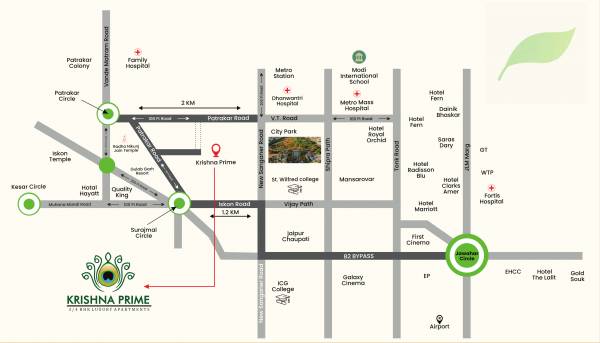  krishna-prime Location Plan