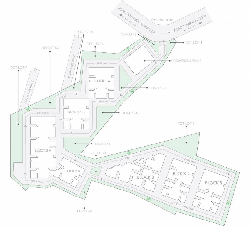  shikara tower i Layout Plan