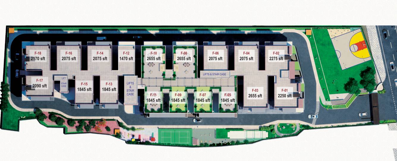  imperial i Block I Cluster Plan For Typical Floor Plan