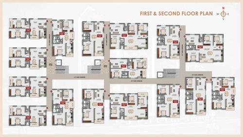  signature Signifa Signature Cluster Plan from 1st to 2nd Floor