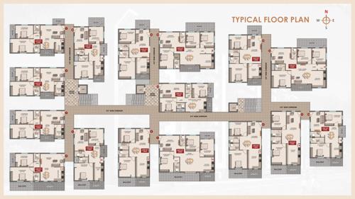  signature Signifa Signature Cluster Plan from 1st to 5th Floor