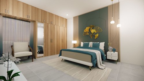  shanti-one-block-b Bedroom