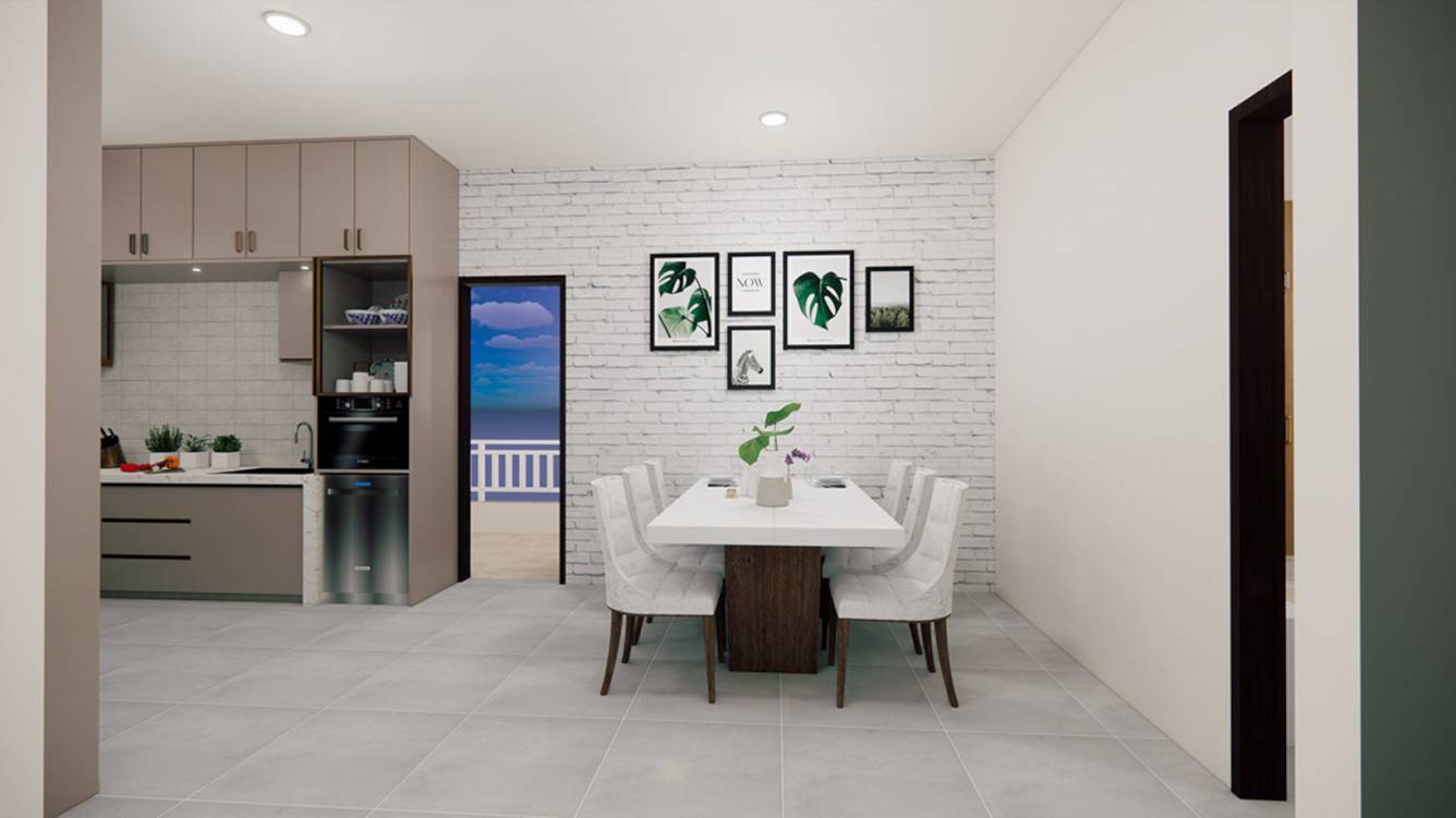  shanti one block b Dining Area