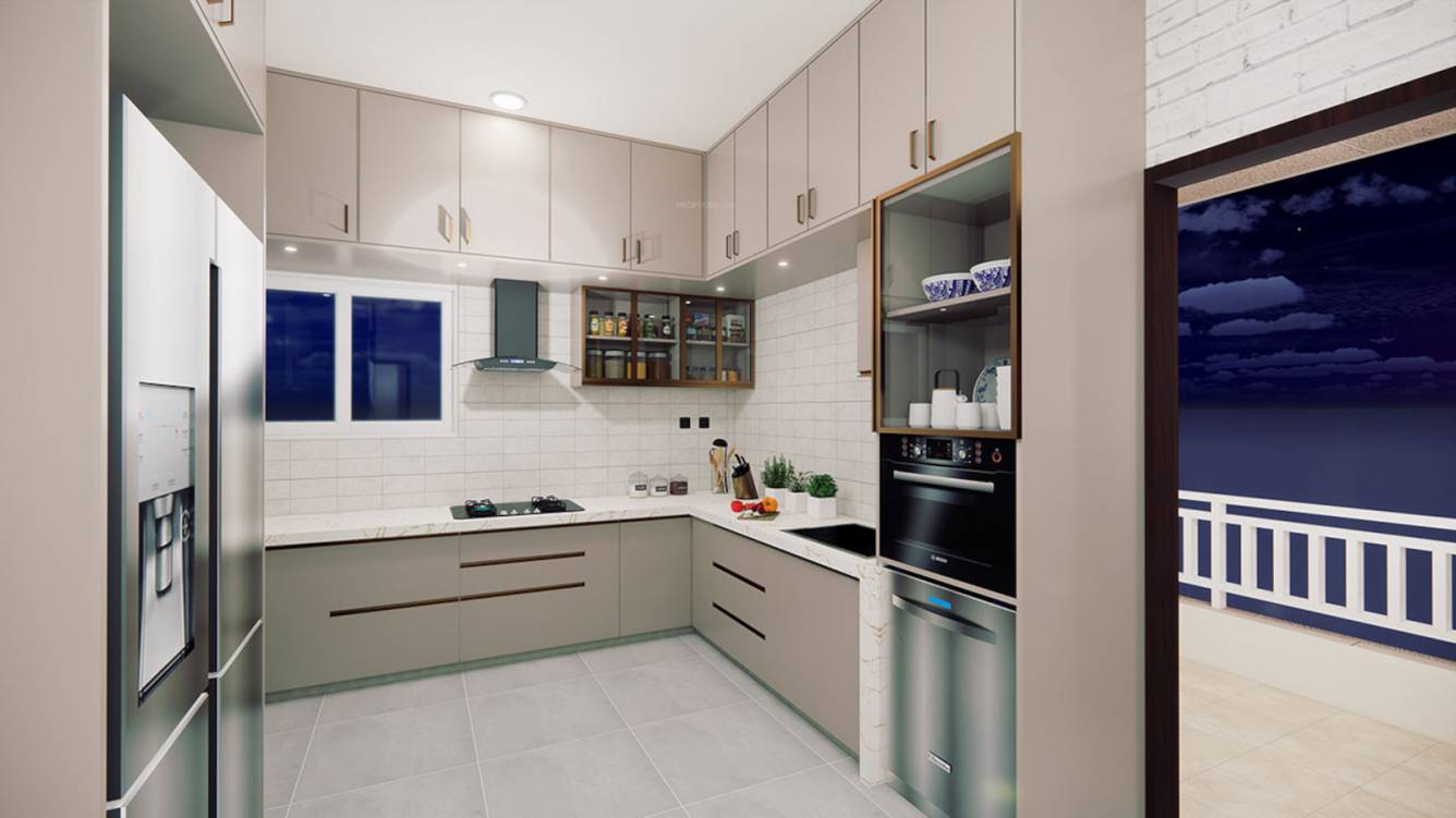  shanti one block b Kitchen