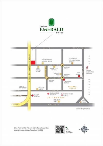  emerald-suites Location Plan