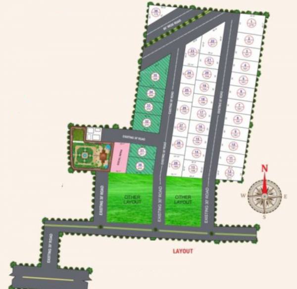  sree-balaji-green-homes Layout Plan