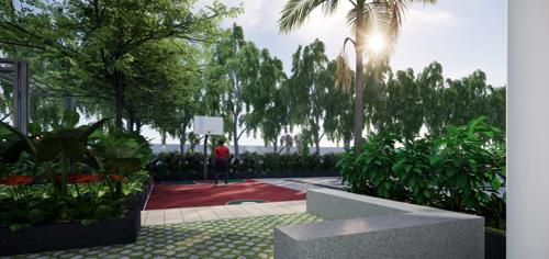  the-niche Basketball Court