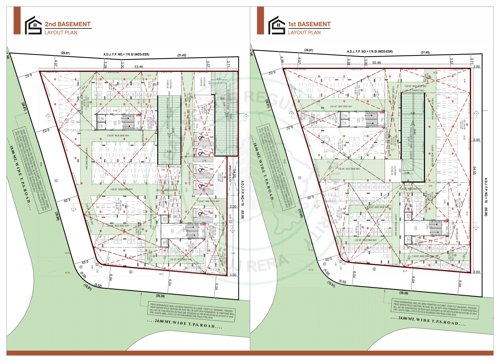  empire Block A And B Cluster Plan for Basement 1 And 2
