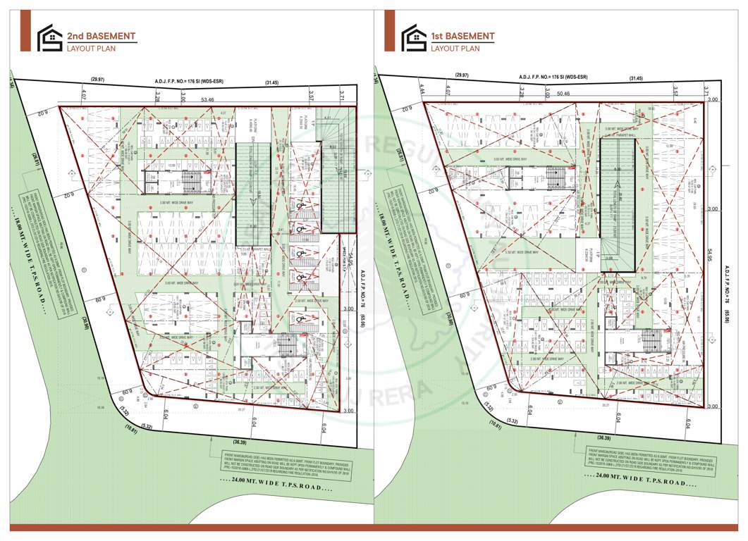  empire Block A And B Cluster Plan for Basement 1 And 2