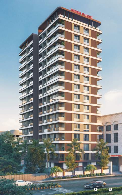 vardhman residency and jain aradhna bhawan Elevation