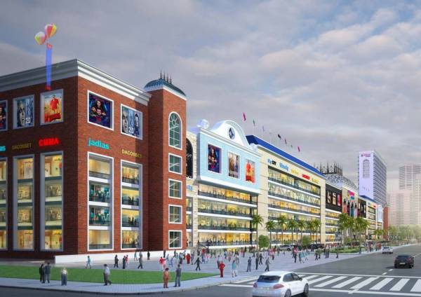 Elevation spectrum-metro-block-a-and-e Elevation