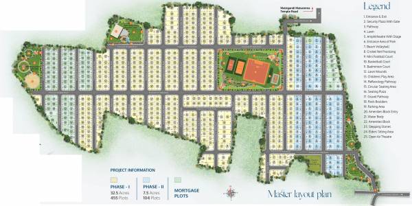  sandohas-coorg-estates Layout Plan