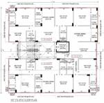 A Cluster Plan From 1st To 4th Floor  anand-residency A Cluster Plan From 1st To 4th Floor