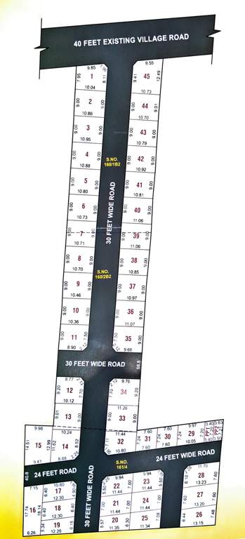  sri sai nagar Layout Plan
