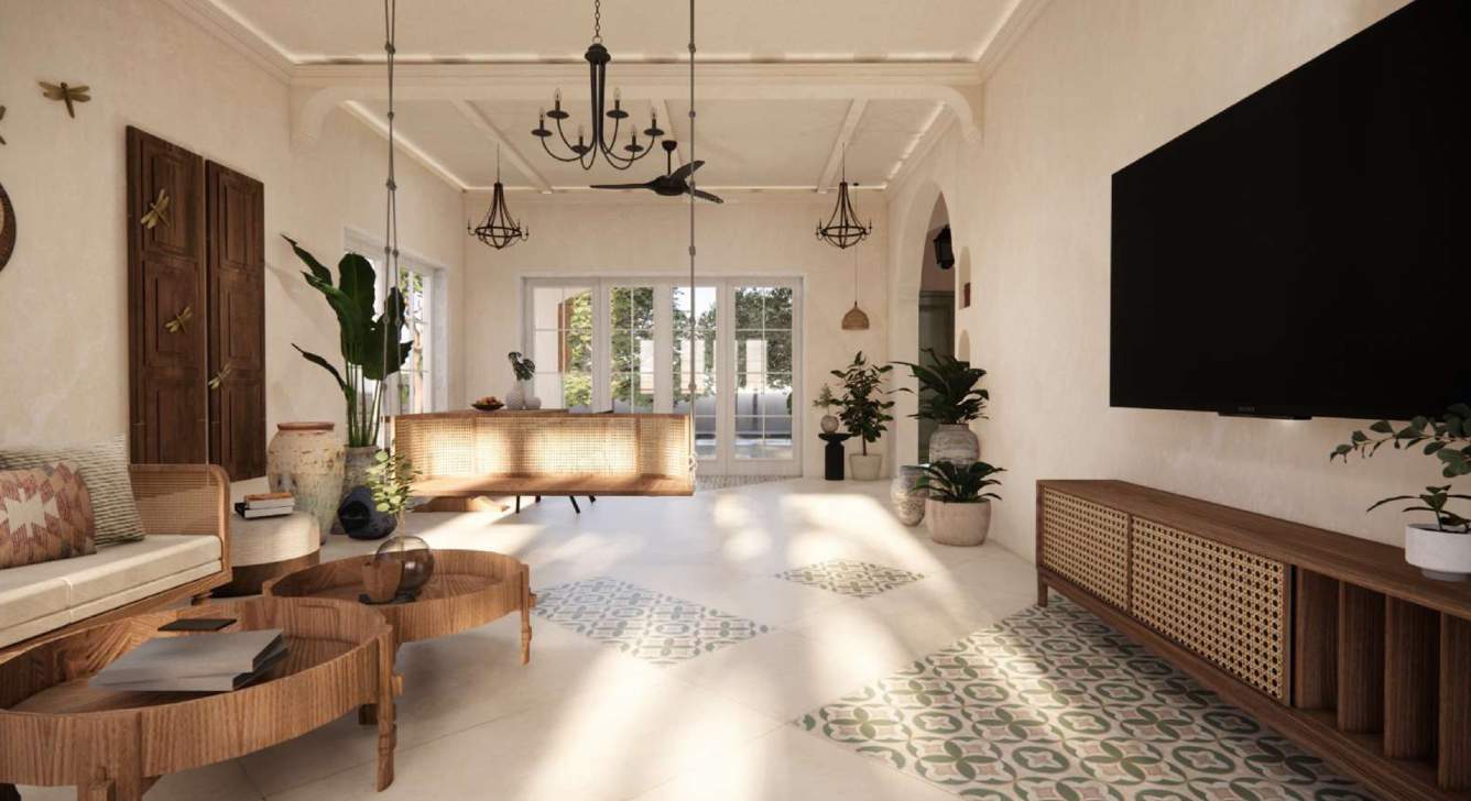  irene la villa Living Area