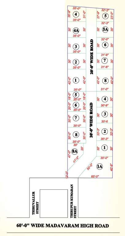  gk garden Layout Plan