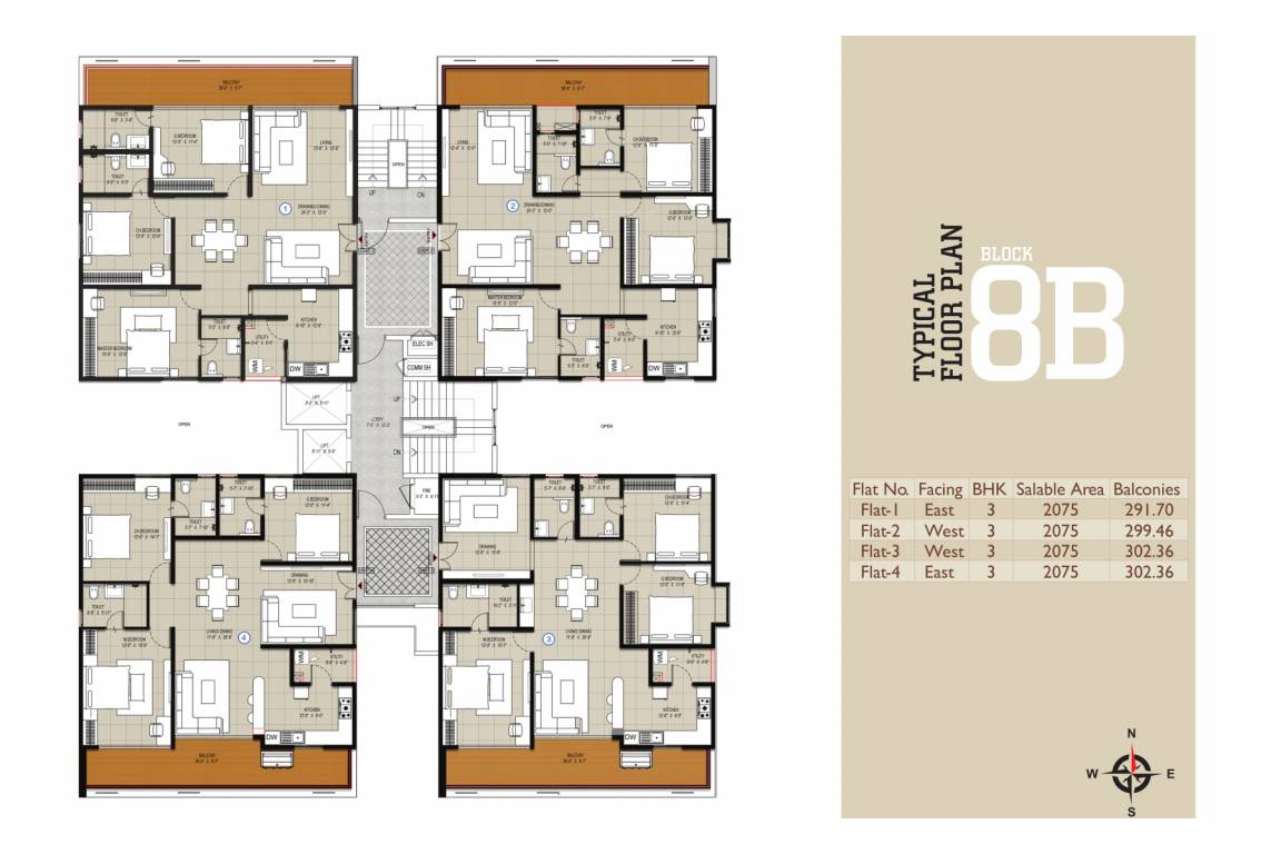 bahiti Block 1 Cluster Plan