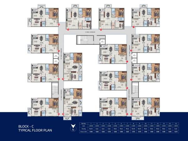  hyndava-mnk-heights Block A Cluster Plan