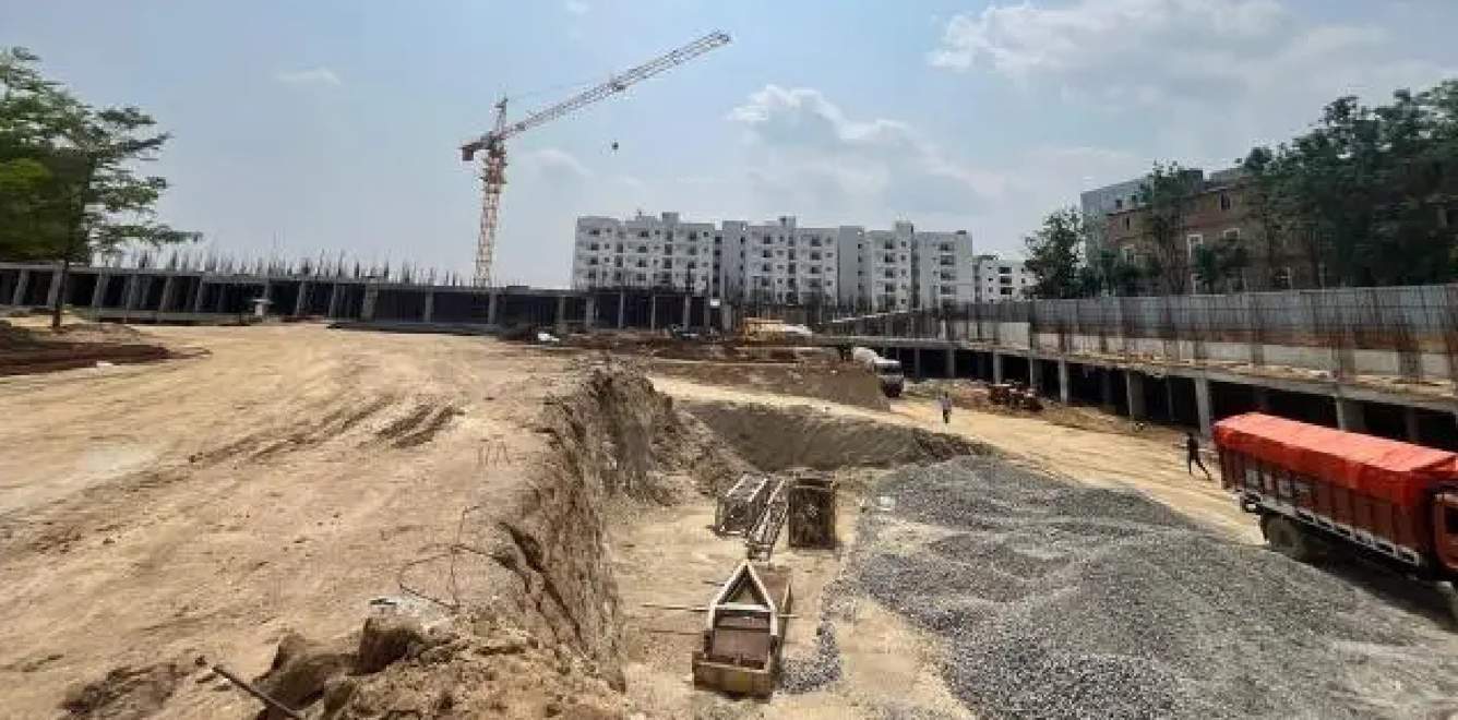  hyndava mnk heights Block A Construction Status Jan 25