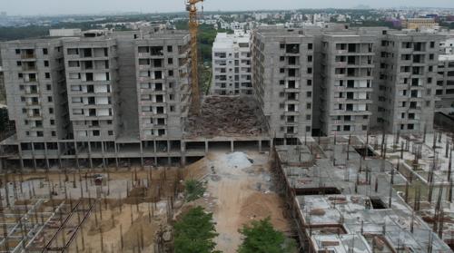  hyndava-mnk-heights Block A Construction Status July-25