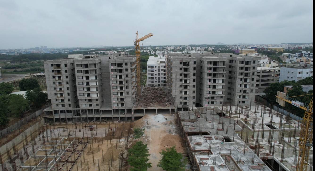 hyndava mnk heights Block A Construction Status July 25