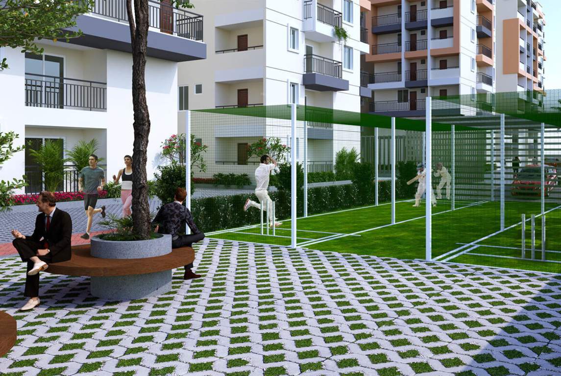  hyndava mnk heights Cricket arena