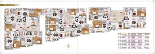 Lingaraj Enclave Cluster Plan from 1st to 5th Floor lingaraj-enclave Lingaraj Enclave Cluster Plan from 1st to 5th Floor