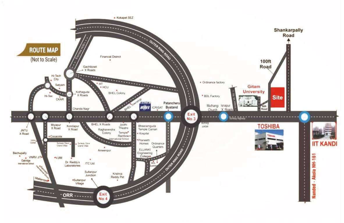  ssk nandan county Location Plan